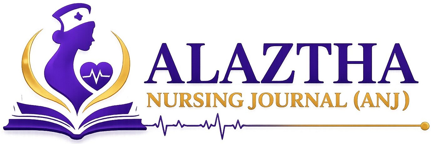 Cover of Alaztha Nursing Journal Volume 1 Issue 1